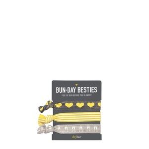 Drybar Hair Ties - Yellow and Gray